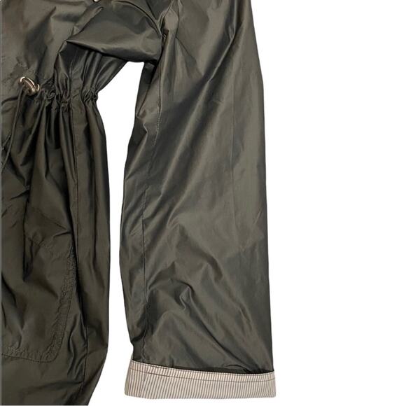 Chico’s Reversible White With Black Stripes Or Solid Black Jacket, Size 2/Medium - Picture 7 of 15